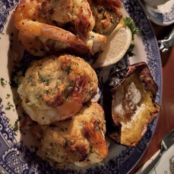 Dobbin House Tavern - fabulous stuffed shrimp - Bars Near Me - Gettysburg, Pennsylvania Dobbin House Tavern - fabulous stuffed shrimp - Bars Near Me - Gettysburg, Pennsylvania