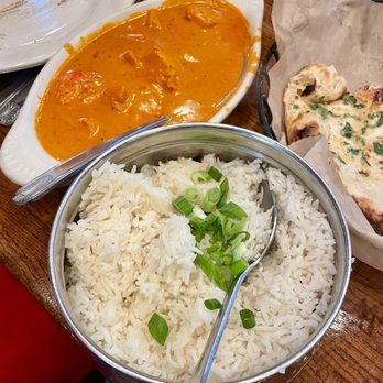 Indian Twist - Chicken Tikka Masala and rice - Indian Near Me - Tucson, Arizona