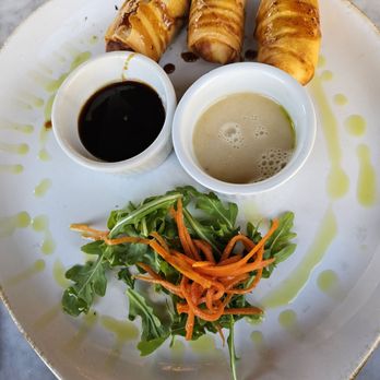 Ruggles Black - Fried Crab Spring Rolls - New American Near Me - Houston, Texas Ruggles Black - Fried Crab Spring Rolls - New American Near Me - Houston, Texas