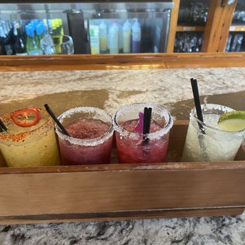 Salt + Stone - Margarita flight - Seafood Near Me - Somerville, Massachusetts