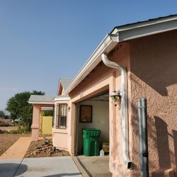A&W Restaurant - Seamless gutters