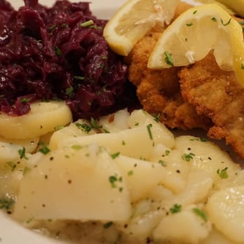 Cafe Old Vienna - Veal schnitzel- best I've ever tasted - German Near Me - Myrtle Beach, South Carolina