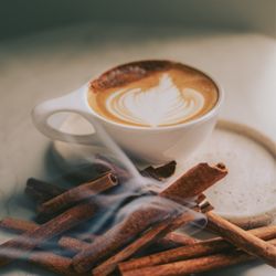 Golden Hour - smoked cinnamon latte
