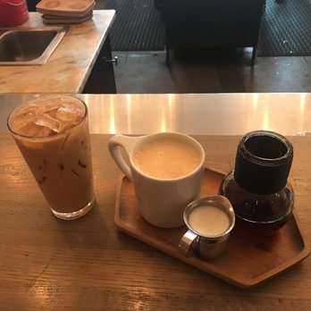 Aviano Coffee - Iced caramel macchiato and a nice light coffee with steamed half n half. Yum - Coffee & Tea Near Me - Denver, Colorado Aviano Coffee - Iced caramel macchiato and a nice light coffee with steamed half n half. Yum - Coffee & Tea Near Me - Denver, Colorado