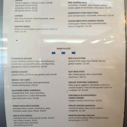 Magnolia Grill - Menu as of 02/02/16