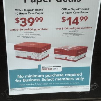 Office Depot - Paper deals - Office Equipment Near Me - Midwest City, Oklahoma Office Depot - Paper deals - Office Equipment Near Me - Midwest City, Oklahoma