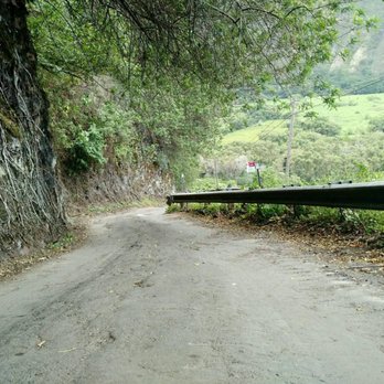 Waipi'o Valley - The main road you'll be hiking/driving on. - Beaches Near Me
