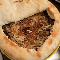 Wild Mushroom Biriyani