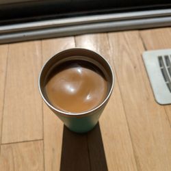 Red, White & Brew - Watered down pretend cappuccino!