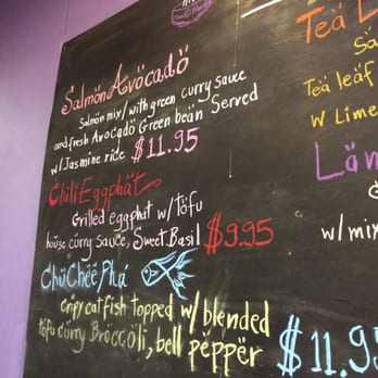 The Noodle Thai Restaurant - Menu on the wall - Noodles Near Me - Berkeley, California The Noodle Thai Restaurant - Menu on the wall - Noodles Near Me - Berkeley, California