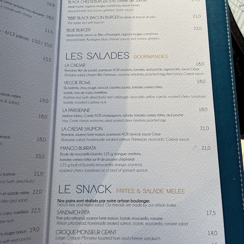 Le Hameau - Menu - French Near Me - Paris, 75 Le Hameau - Menu - French Near Me - Paris, 75