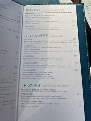 Menu photo 6 Le Hameau Paris, 75 Menu photo 6 Le Hameau Paris, 75