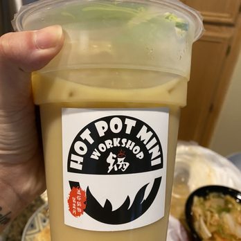 Hot Pot Mini Workshop - Oolong milk tea - Hot Pot Near Me - Ontario, California