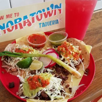Sonoratown - Tacos de Pollo, Castilla y Chorizo - Mexican Near Me - Los Angeles, California