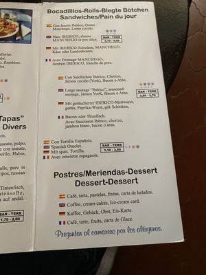 Menu photo 4 Cafeteria Cavana Nerja, MA