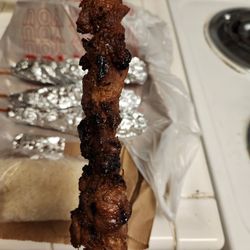 Pork skewer (moo ping)