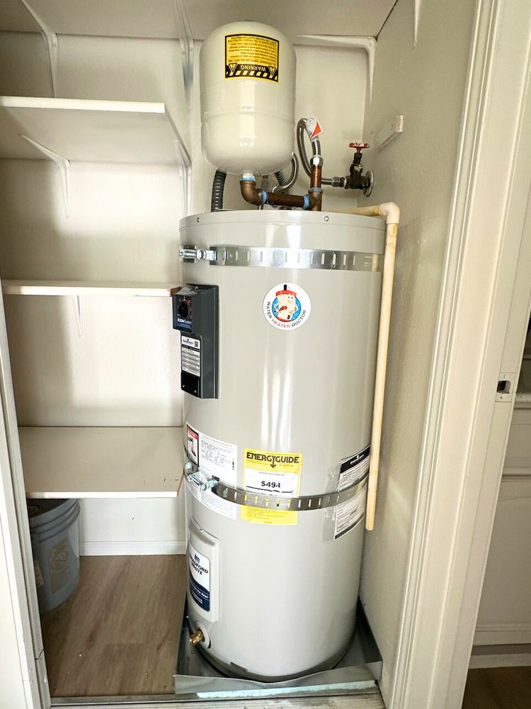Slide of Water Heater Doctor