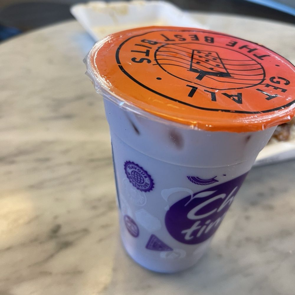 Taro milk tea