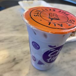 Taro milk tea