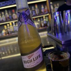 Side Piece - Side Piece $10: High Life & Elijah whiskey