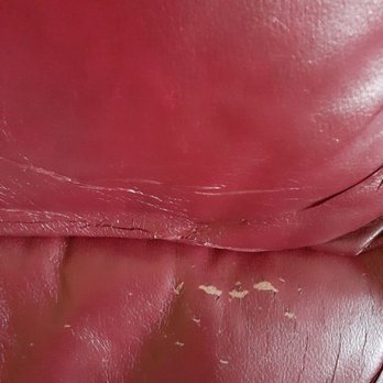 Living Spaces - Look at the wrinkles and peeling, less than 18 months. Disposable Furniture? - Furniture Stores Near Me - La Mirada, California Living Spaces - Look at the wrinkles and peeling, less than 18 months. Disposable Furniture? - Furniture Stores Near Me - La Mirada, California