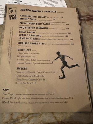 Menu photo 1 MKT Bar Houston, TX