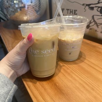 the seed. - Boynton Beach - Iced Vanilla Latte with Almond Milk - Coffee & Tea Near Me - Boynton Beach, Florida the seed. - Boynton Beach - Iced Vanilla Latte with Almond Milk - Coffee & Tea Near Me - Boynton Beach, Florida