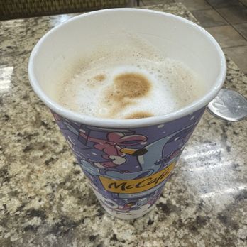 McDonald's - Half empty Large Machiato - Fast Food Near Me - Hollywood, California