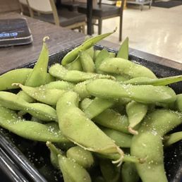 Hot edamame Hot edamame