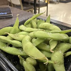 Hot edamame