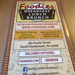 Menu cover