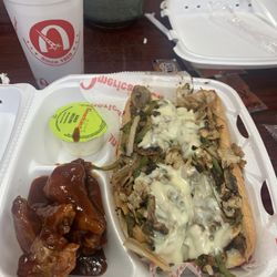American Deli - Philly and 5 Piece Wing Combo