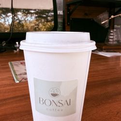 Bonsai Coffee - A hot Dirty Chai!