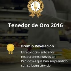 Karma Food - Tenedor de oro revelacion 2016