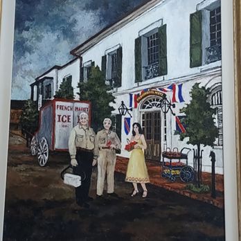 Hotel Provincial - Love the Rodrigue painting in the lobby. - Hotels Near Me - New Orleans, Louisiana Hotel Provincial - Love the Rodrigue painting in the lobby. - Hotels Near Me - New Orleans, Louisiana