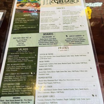 McGregor's Public House - Menu - Irish Pub Near Me - Fort Myers, Florida McGregor's Public House - Menu - Irish Pub Near Me - Fort Myers, Florida