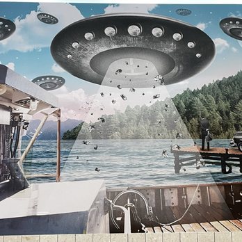 Westfield Southcenter - UFO Mural. - Shopping Centers Near Me - Seattle, Washington Westfield Southcenter - UFO Mural. - Shopping Centers Near Me - Seattle, Washington