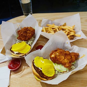 Rachel's Ginger Beer - The Spheres - Fried Chicken Sandwiches and Fries - Chicken Shop Near Me - Seattle, Washington Rachel's Ginger Beer - The Spheres - Fried Chicken Sandwiches and Fries - Chicken Shop Near Me - Seattle, Washington