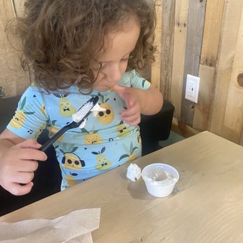 Aloha Waffle Bar - Pup cup for my toddler! He loved it here! - Breakfast & Brunch Near Me - Jacksonville Beach, Florida