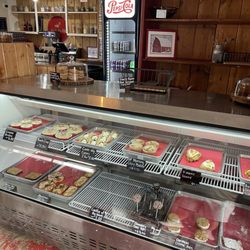 Red Barn Creamery - Dessert counter