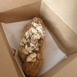Savory almond croissant, must try! Savory almond croissant, must try!
