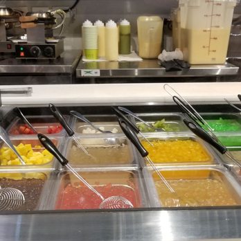 Joy Yee Plus - Toppings stand closer look - Japanese Near Me - Chicago, Illinois