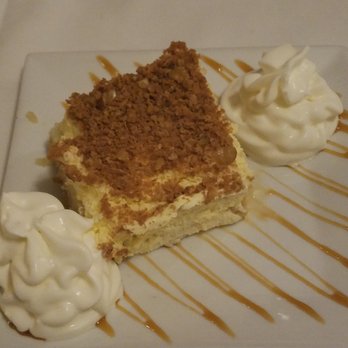 Garlic Rose Bistro - Almond crunch cake - American Near Me - Cranford, New Jersey