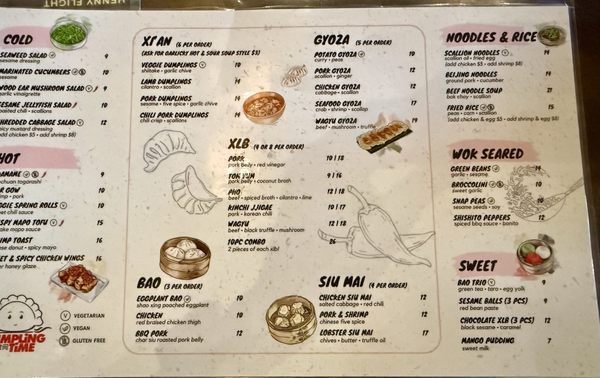 Menu photo 3 Dumpling Time San Jose, CA