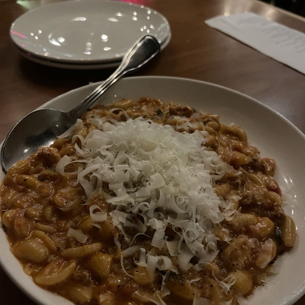 Capers + Olives - Cavatelli bolognese - Italian Near Me - Everett, Washington