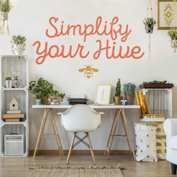 Bee Organized San Diego - Create a stylish yet organized work or study area!