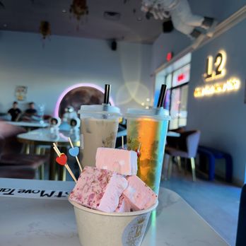 L2 Tea Club - a cup of ice cream and a drink - Bubble Tea Near Me - San Gabriel, California L2 Tea Club - a cup of ice cream and a drink - Bubble Tea Near Me - San Gabriel, California