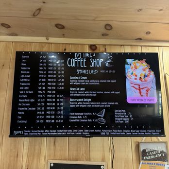 Big Mike's Coffee Shop - Coffee menu - Coffee & Tea Near Me - Newland, North Carolina