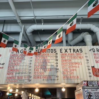 The Taco Stand - Menu - Mexican Near Me - Miami, Florida