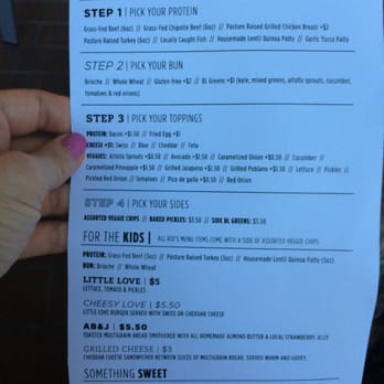 Burgerlove - Menu part 2 - Burgers Near Me - Miami, Florida